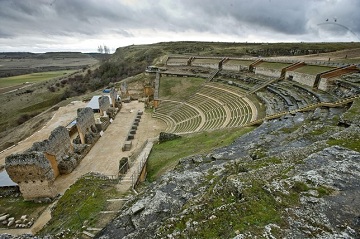 Teatro Romano de la ciudad de Clunia - RETOM